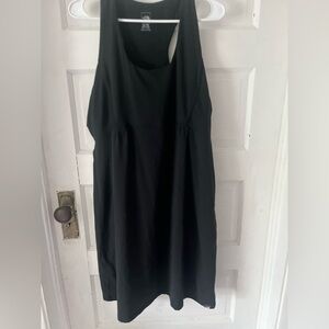 North face black athletic style dress